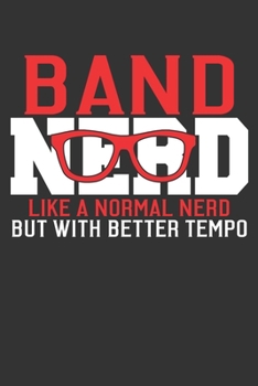 2020 Week To View Dated Planner Diary: 6x9 Inches Paperback Band Nerd Like A Normal Nerd But With Better Tempo