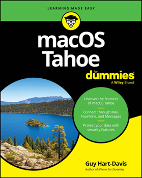 Paperback macOS Tahoe for Dummies Book