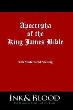 Paperback Apocrypha of the King James Bible Book