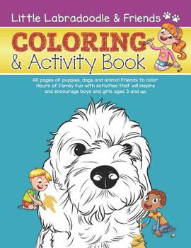 Paperback Little Labradoodle & Friends Coloring and Activity Book