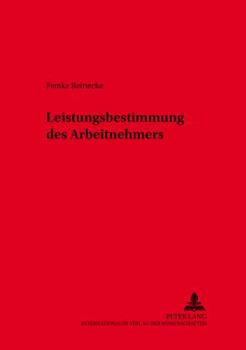 Leistungsbestimmung Des Arbeitnehmers