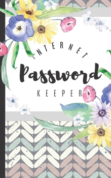 Paperback Password Keeper: Internet Password Username Protection and Log Book Organizer with Alphabet Tabs - Modern Journal with Calligraphy Hand Book