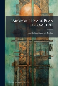 Paperback Lärobok I Nyare Plan Geometri... [Swedish] Book