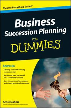 Paperback Business Succession Planning for Dummies Book