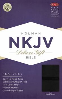 Imitation Leather Deluxe Gift Bible-NKJV Book