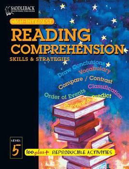 Paperback Reading Comprehension Skills and Strategies Level 5 Book