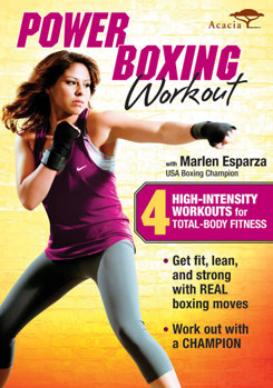 DVD Power Boxing Workout with Marlen Esparza Book