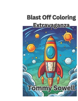 Paperback Blast Off Coloring Extravaganza Book