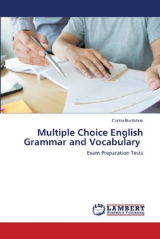 Paperback Multiple Choice English Grammar and Vocabulary Book