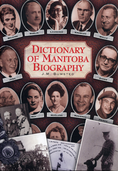 Hardcover Dictionary of Manitoba Biography Book