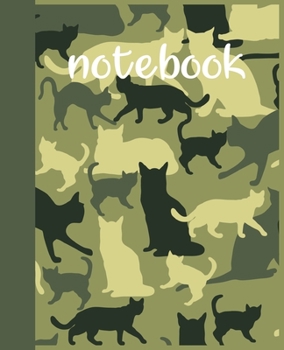 Paperback Notebook: cat lovers for those who just love a cute and artistic cover design book for notebook Book