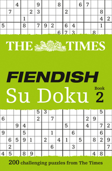 Paperback The Times Fiendish Su Doku Book 2 Book