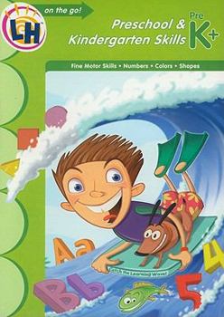 Paperback Learn On The Go Workbooks: Preschool & Kindergarten Skills Book