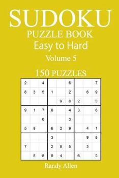 Paperback 150 Easy to Hard Sudoku Puzzle Book