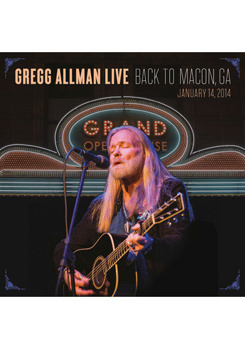 DVD Greg Allman Live: Back to Macon, GA 2014 Book