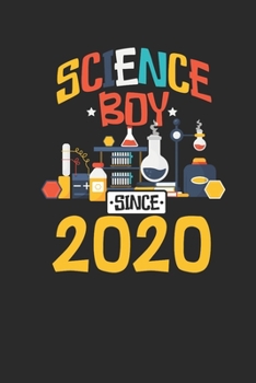 Paperback Science Boy Since 2020: Graph Ruled Notebook - Journal For Scientist And Student Lab Book