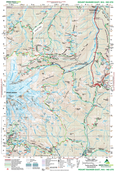 Map Mount Rainier East, Wa No. 270 Book