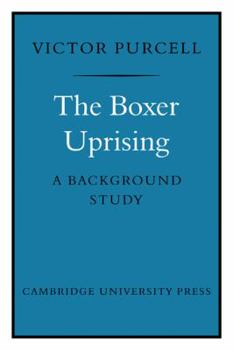 Paperback The Boxer Uprising: A Background Study Book