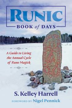 Paperback Runic Book of Days: A Guide to Living the Annual Cycle of Rune Magick Book