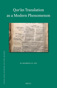 Hardcover Qur'ān Translation as a Modern Phenomenon Book