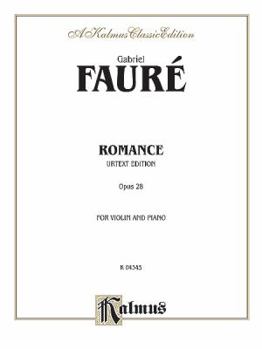 Paperback Romance, Op. 28 (Urtext) (Kalmus Edition) Book