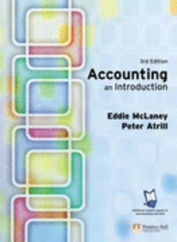 Hardcover Accounting: An Introduction Book