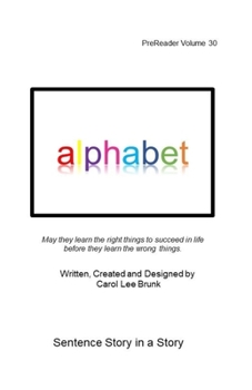Paperback alphabet: PreReader Volume 30 Book
