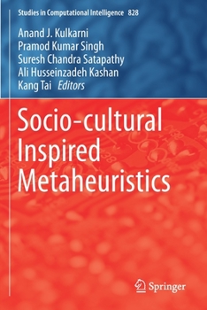 Paperback Socio-Cultural Inspired Metaheuristics Book