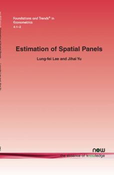 Paperback Estimation of Spatial Panels Book