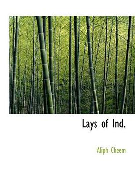 Paperback Lays of Ind. [Large Print] Book