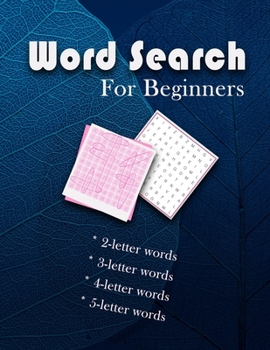 Paperback Word Search For Beginners: a creative book for Word Search Puzzles level Beginners 101, size 8.5x11 inches with a nice and simple cover Book