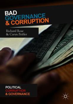 Paperback Bad Governance and Corruption Book