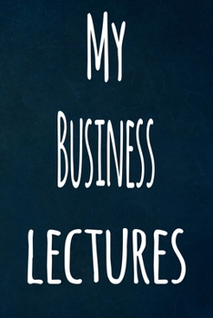 My Business Lectures: The perfect gift for the student in your life - unique record keeper!