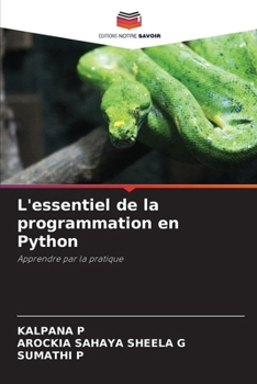 Paperback L'essentiel de la programmation en Python [French] Book