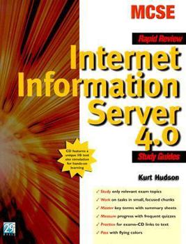 Paperback IIS Server 4.0 [With Test Questions & Quick Links to the Book's Text] Book