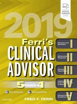 Hardcover Ferri's Clinical Advisor 2019: 5 Books in 1 Book