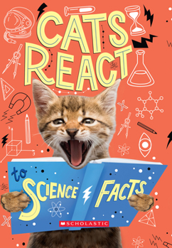 Paperback Cats React to Science Facts Book