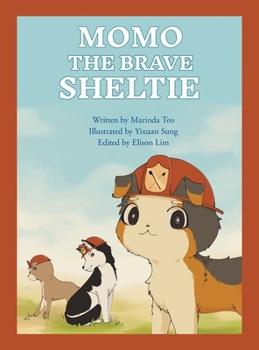 Hardcover Momo the Brave Sheltie Book