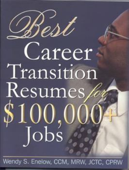 Paperback Best Career Transition Resumes for $100,000+ Jobs Book