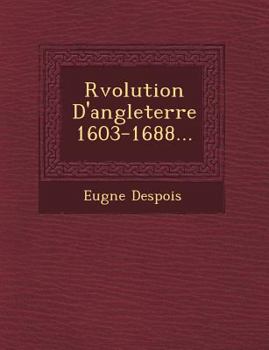 Paperback R Volution D'Angleterre 1603-1688... [French] Book