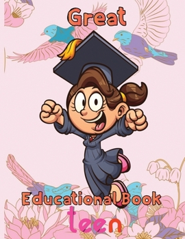 Paperback Great Educational Book Teen: 8.5''x11''/ Educational books for kids Book