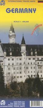 Map 1. Germany Travel Reference Map 1:650,000 [French] Book