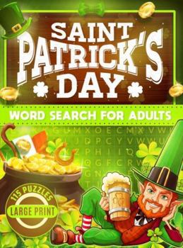 Paperback Saint Patrick's Day: Word Search for Adults (Amazing Activity Books Collection) Book