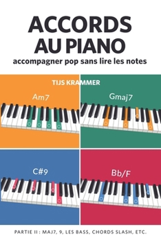Paperback Accords au piano [French] Book