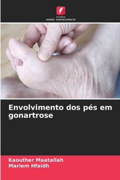 Paperback Envolvimento dos pés em gonartrose [Portuguese] Book