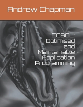 Paperback COBOL: Optimised and Maintainable Application Programming Book