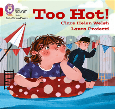 Paperback Too Hot!: Band 02b/Red B Book