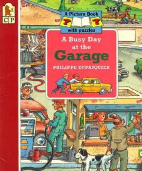 Paperback A Busy Day at the Garage Book