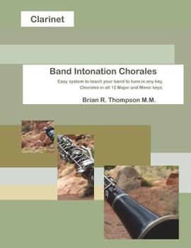Paperback Clarinet, Band Intonation Chorales Book
