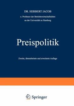 Paperback Preispolitik [German] Book